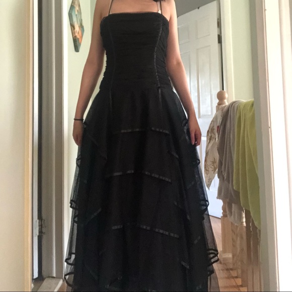 Black Corset Dress - Picture 2 of 6